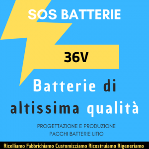 36V 21Ah - Preventivo intervento batteria bicicletta elettrica