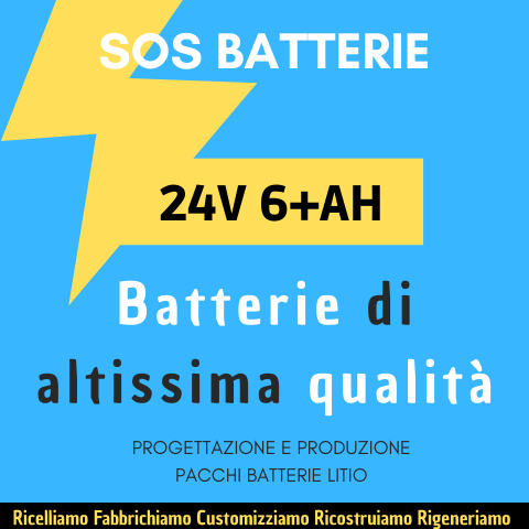 Batteria 24v 6ah