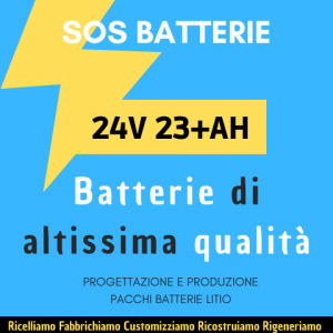 Batteria 24v 23ah