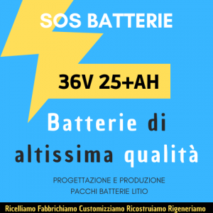 Batteria 36v 25ah